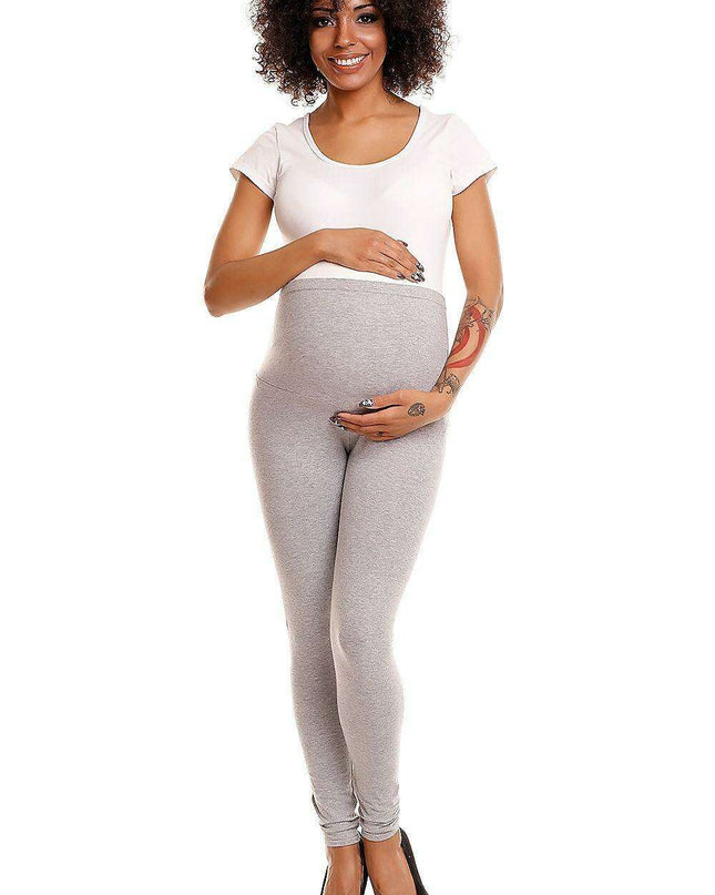 Elegantly Comfortable Maternity Leggings - Fashionable Knitwear for Expecting Moms