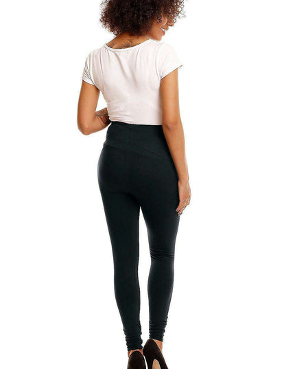 Chic Maternity Comfort Leggings - Essential Style for Moms-to-Be