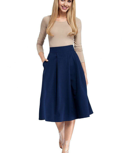 Chic Pleated Midi Skirt: Your Essential Fashion Staple
