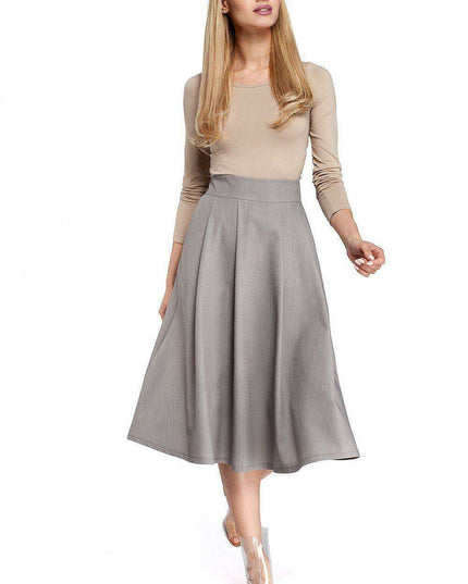 Elegant Flared Midi Skirt - The Perfect Choice for Any Occasion