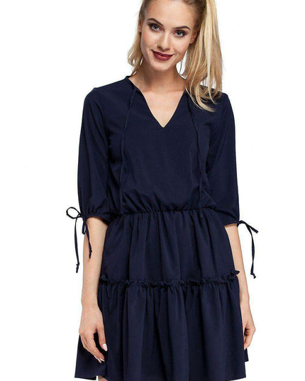 Boho Chic Ruffled Daydress: Unleash Your Effortless Style