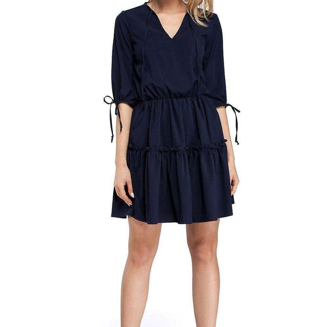 Boho Chic Ruffled Daydress: Unleash Your Effortless Style