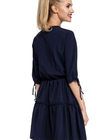 Boho Chic Ruffled Daydress: Unleash Your Effortless Style