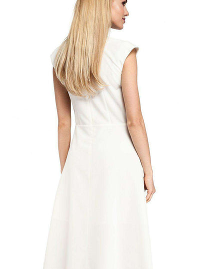 Elegant Pleated Midi Dress - A Timeless Essential for Every Occasion