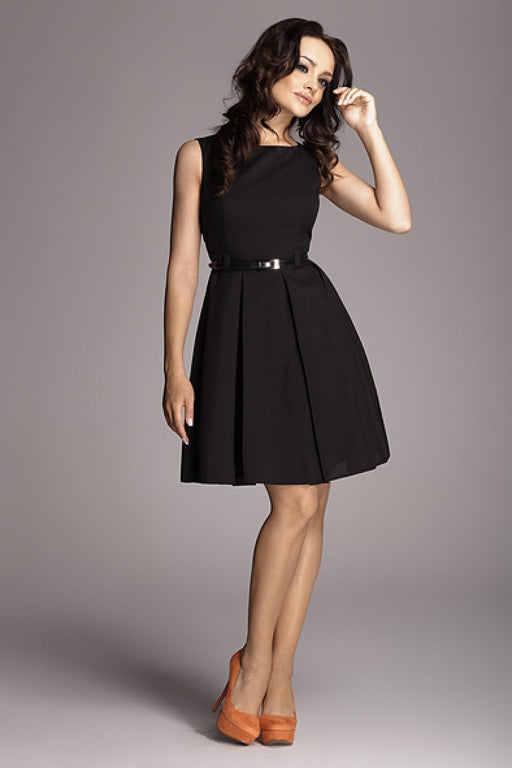 Sophisticated Figl Baby Doll Cocktail Dress with Luxurious Polyester Lining - Sizes S to XL