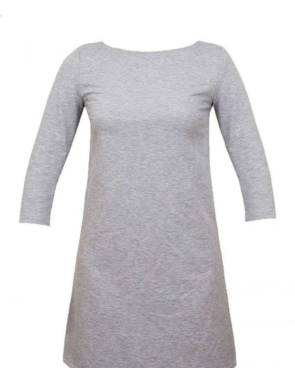 Chic Bow Back Cotton Daydress With Timeless Comfort