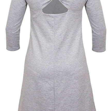 Chic Bow Back Cotton Daydress With Timeless Comfort