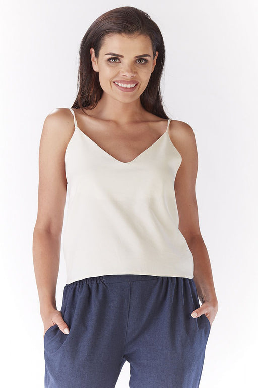 Summer Strapless Blouse with Back Adjustment