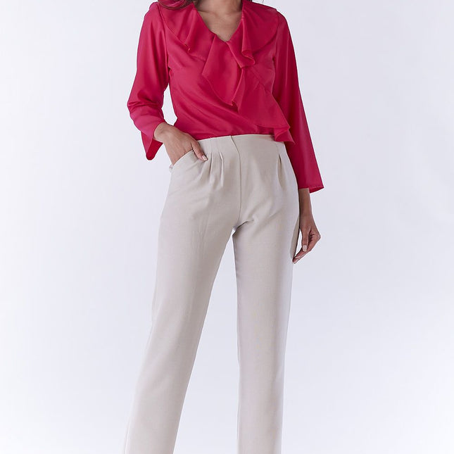 Awama Professional Blouse with Elegant Design and Comfortable Fit