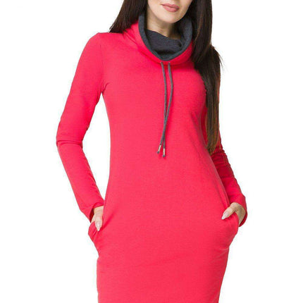 Tessita Chic Knit Daydress: Sporty Style with Functional Side Pockets