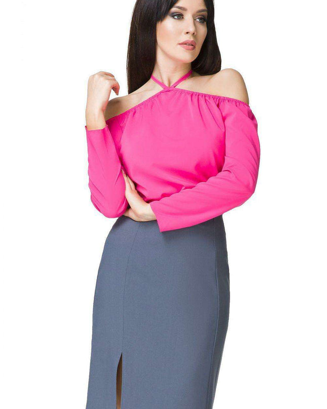 Sophisticated Elegance Neck-Tie Blouse: A Wardrobe Essential