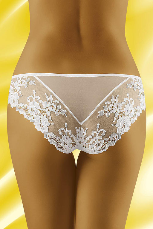 Lacy Floral Hip-Enhancing Panties - Wolbar 94131 Collection