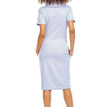 Mama Chic Maternity and Nursing Dress with Sneaky Zippers