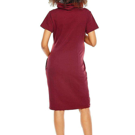 Mama Chic Maternity and Nursing Dress with Sneaky Zippers