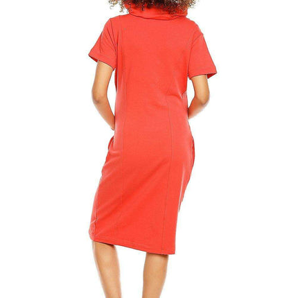 Mama Chic Maternity and Nursing Dress with Sneaky Zippers