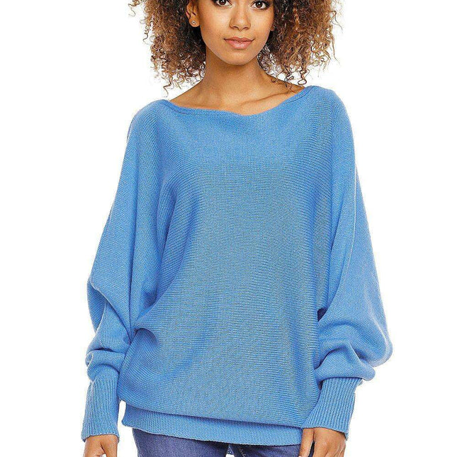 Peekaboo Maternity Boat Neckline Sweater