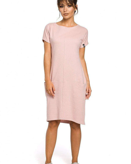 Everyday Chic Dress - Women's Loose Fit with Convenient Pockets