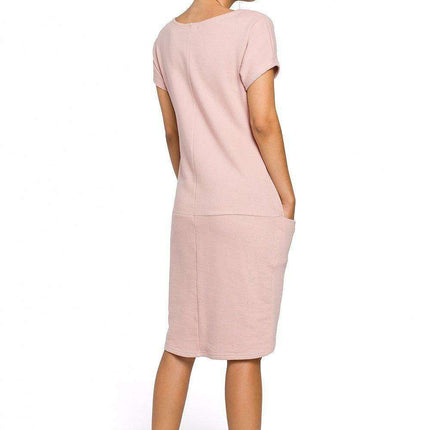 Everyday Chic Dress - Women's Loose Fit with Convenient Pockets