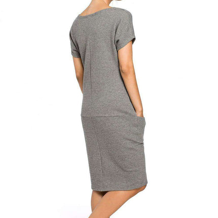 Everyday Chic Dress - Women's Loose Fit with Convenient Pockets