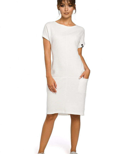 Everyday Chic Dress - Women's Loose Fit with Convenient Pockets