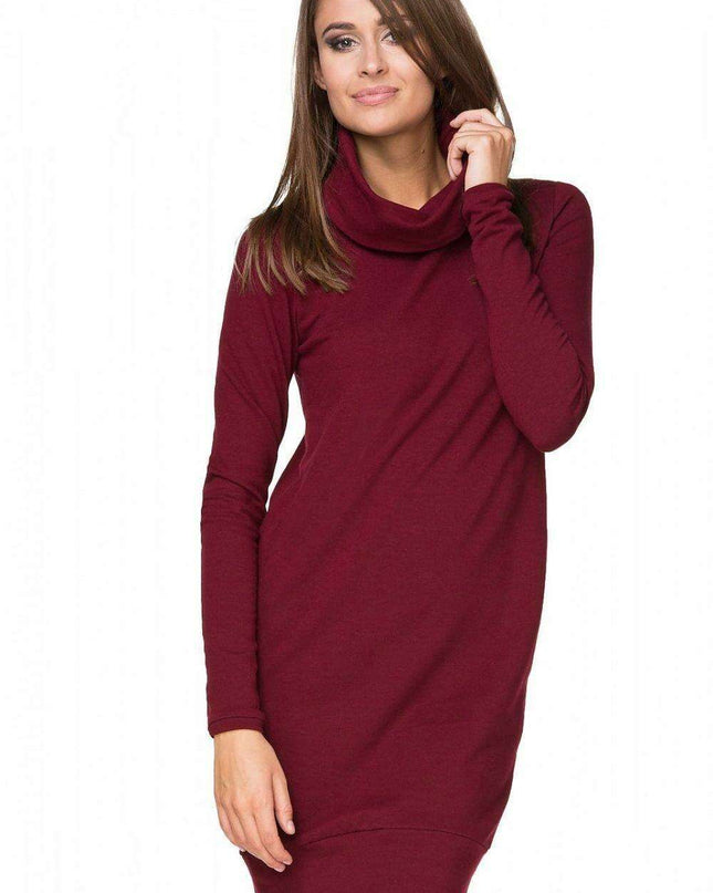 Tessita Luxe Knit Turtleneck Dress