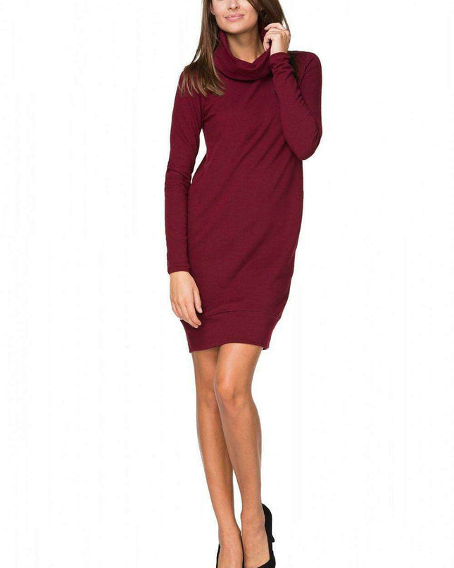 Tessita Luxe Knit Turtleneck Dress