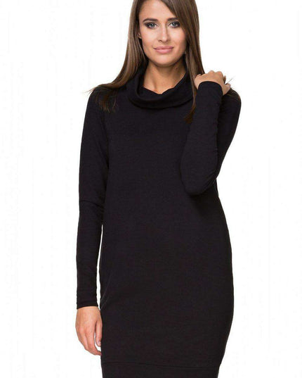 Tessita Luxe Knit Turtleneck Dress