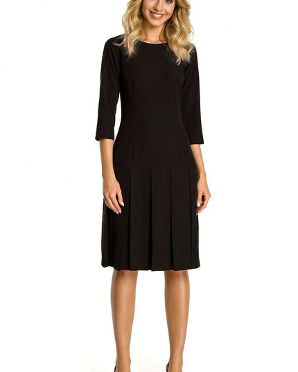 Delightful Ruffle A-Line Dress for Effortless Daytime Style