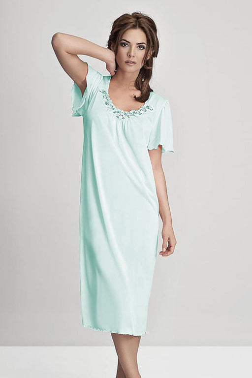 Elegant Guipure Nightgown
