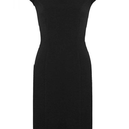 Elegant Zippered Midi Dress