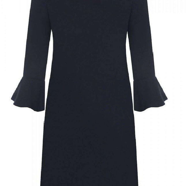 Chic Jersa Frilled Cocktail Dress for Effortless Elegance