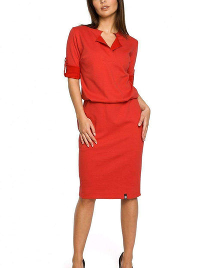 Elegant Comfort Knit Dress