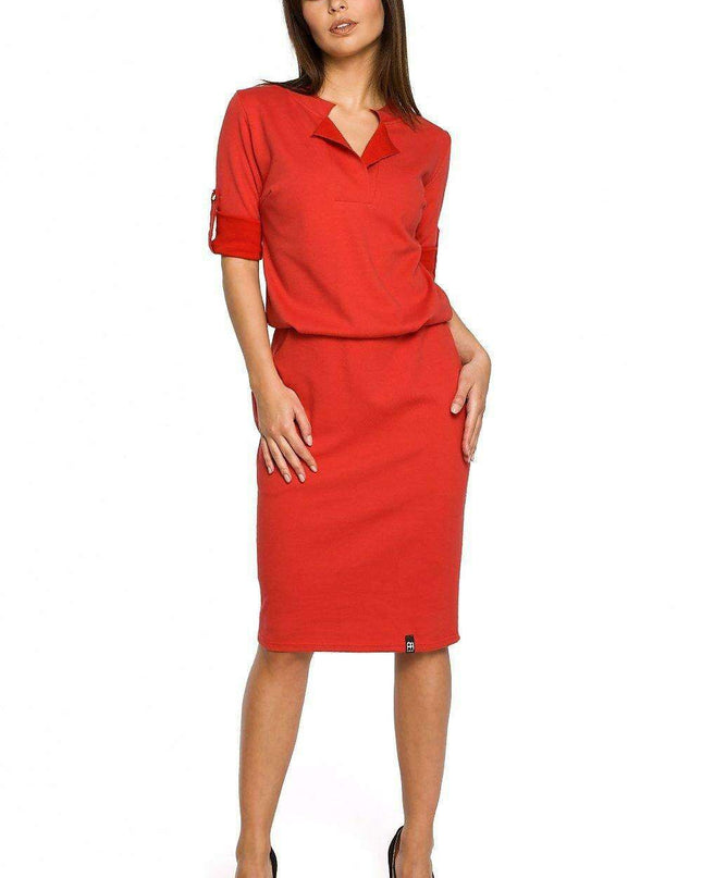 Elegant Comfort Knit Dress