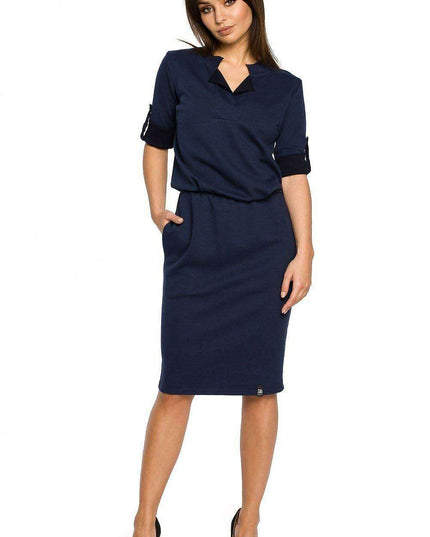 Elegant Comfort Knit Dress