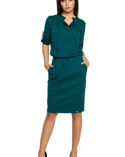 Elegant Comfort Knit Dress