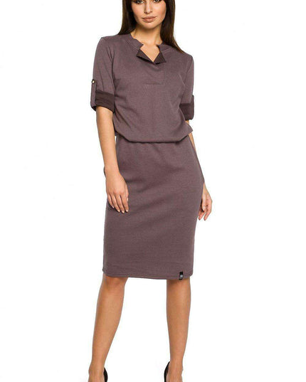 Elegant Comfort Knit Dress