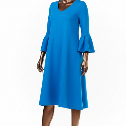 Awama Professional Daydress with Pockets and Elegant Design Dresses daydress-233 Apparel & Accessories > Clothing > Dresses > Day Dresses