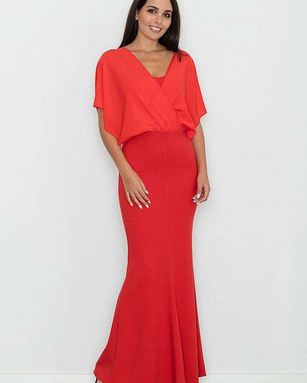 Sophisticated Sheer Evening Gown