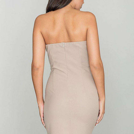 Chic Bow-Detail Evening Gown