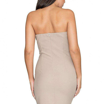 Chic Bow-Detail Evening Gown