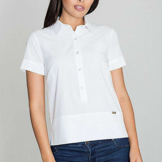 Chic Professional Collared Blouse for Effortless Elegance