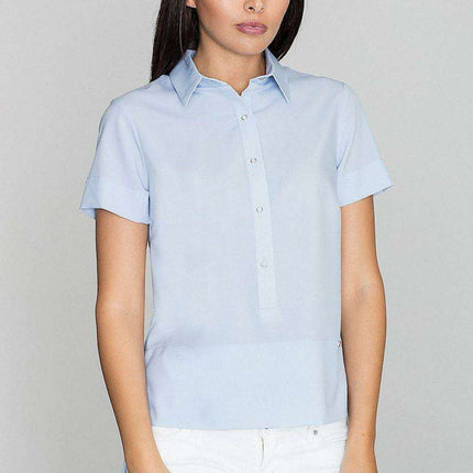 Chic Professional Collared Blouse for Effortless Elegance