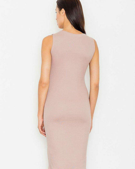 Elegant Cotton Maxi Dress with Charming Neck Tie for Effortless Style