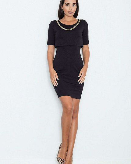 Chic Black Daydress: Effortless Elegance for Any Occasion