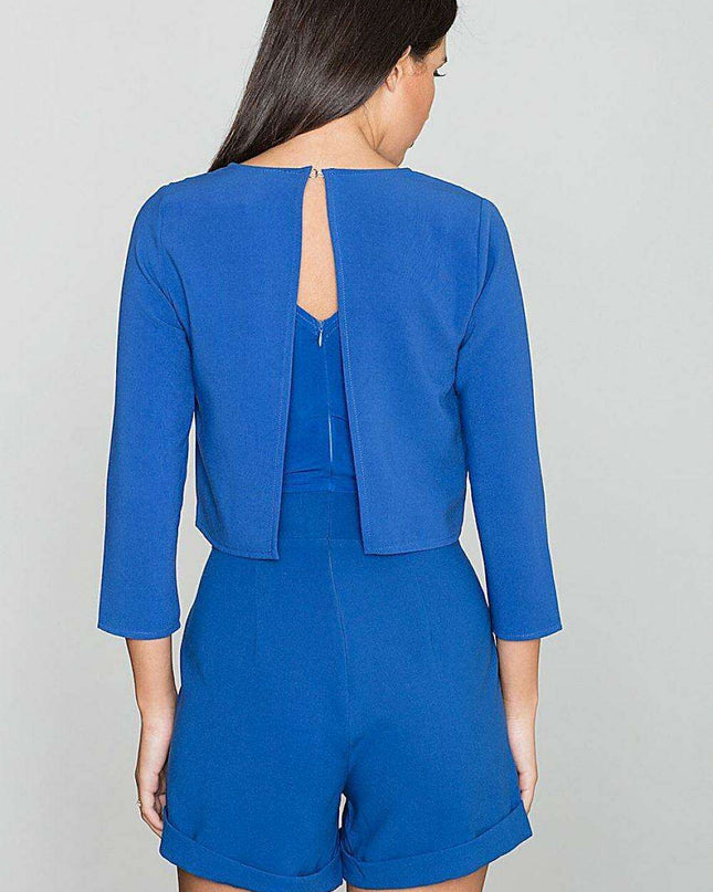 Chic Two-Piece Ensemble with Captivating Back Detail