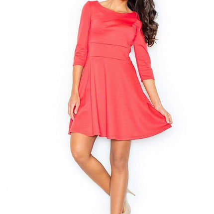 Chic Flared Evening Dress by Figl