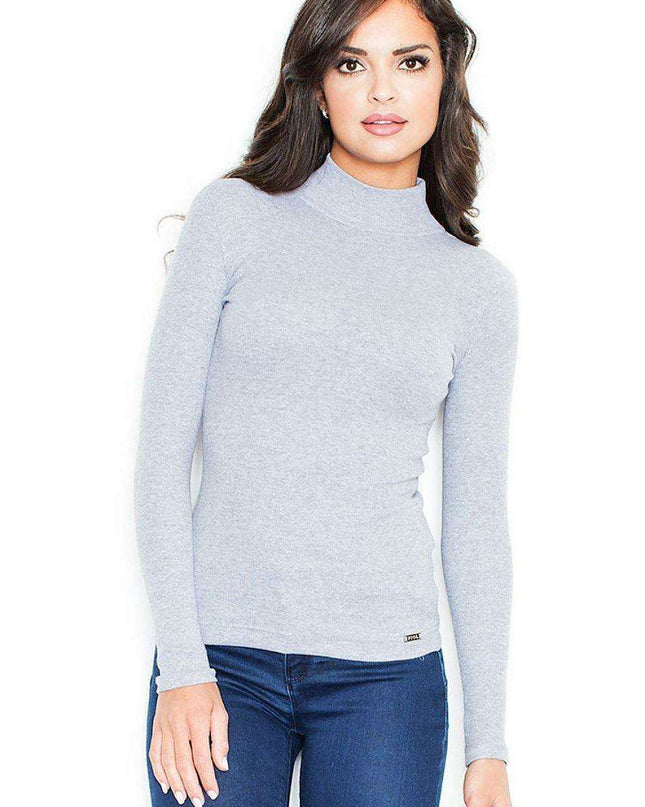 Elegant Striped Turtleneck Sweater - Timeless Style