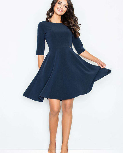Elegant Pleated Midi Dress - Your Ultimate Choice for Any Occasion