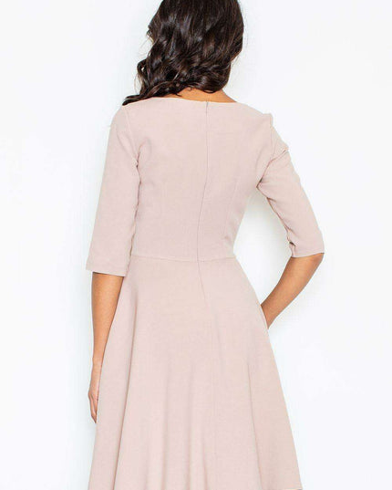 Elegant Pleated Midi Dress - Perfect for Every Occasion