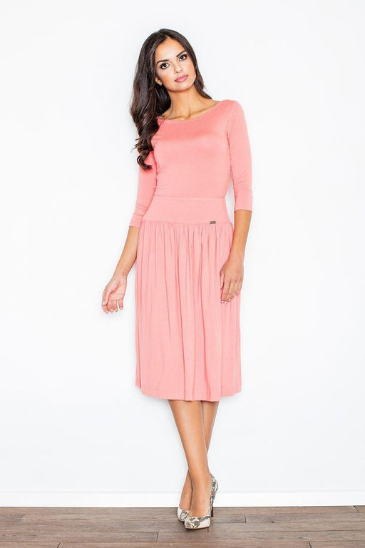 Sophisticated Women's Two-Piece Viscose Knit Ensemble - Blouse and Skirt
